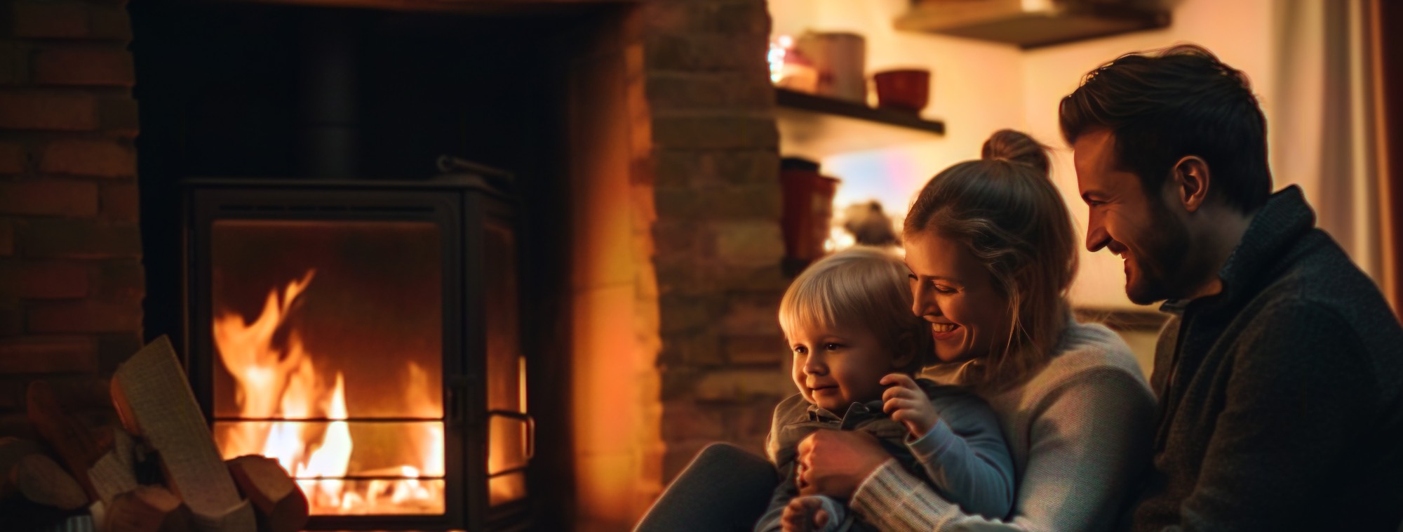 Cosy fireside Kiln DriedLogs UK